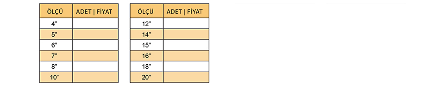 KAZAN KAPAK CONTASI - CAM ELYAF BEZDEN